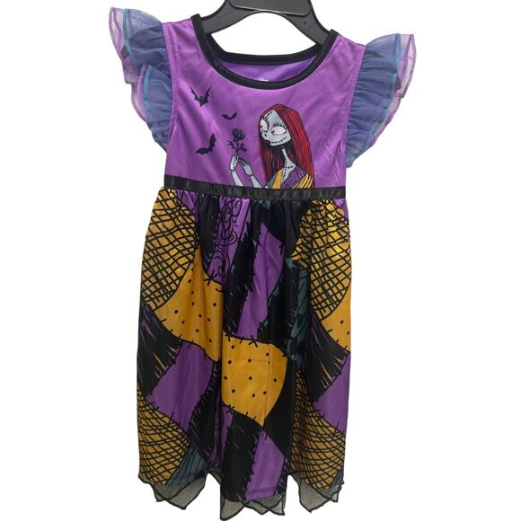 The Nightmare Before Christmas Other - NEW The Nightmare Before Christmas Girls Sally Costume Gown Nightgown Pajamas 2T